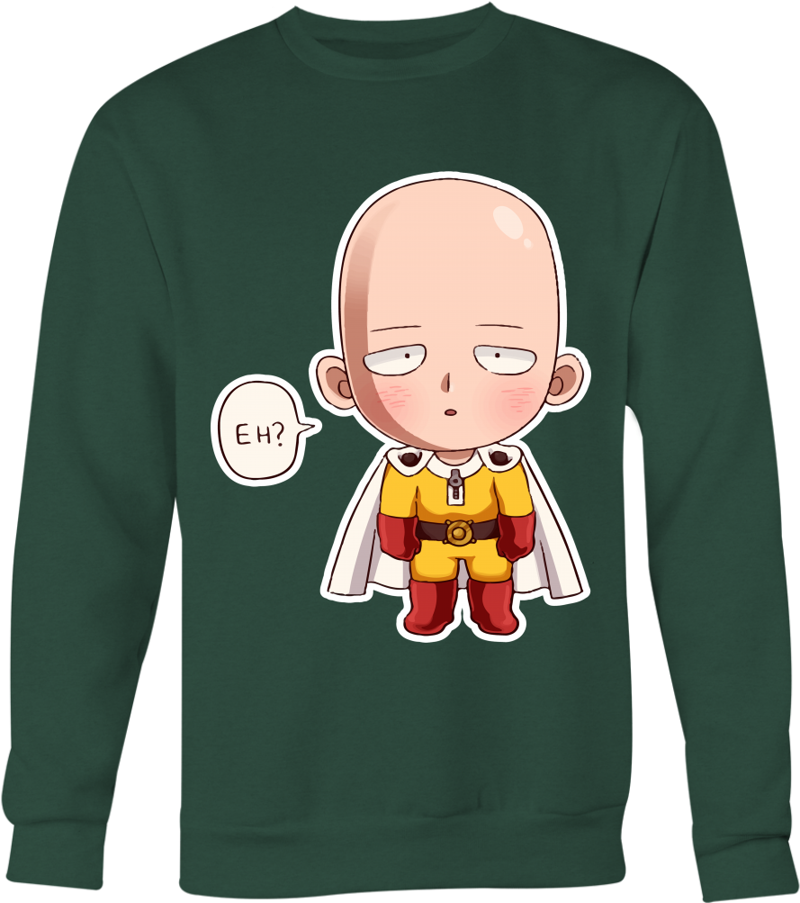 Saitama Face Expression - T-shirt (1024x1024), Png Download