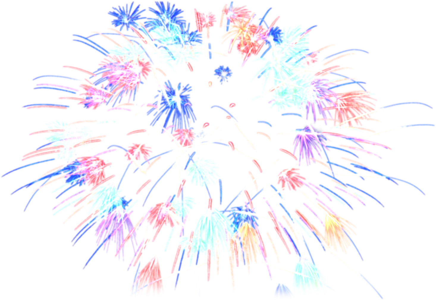 Fireworks Png Image Jpg Free - Portable Network Graphics (1466x1009), Png Download