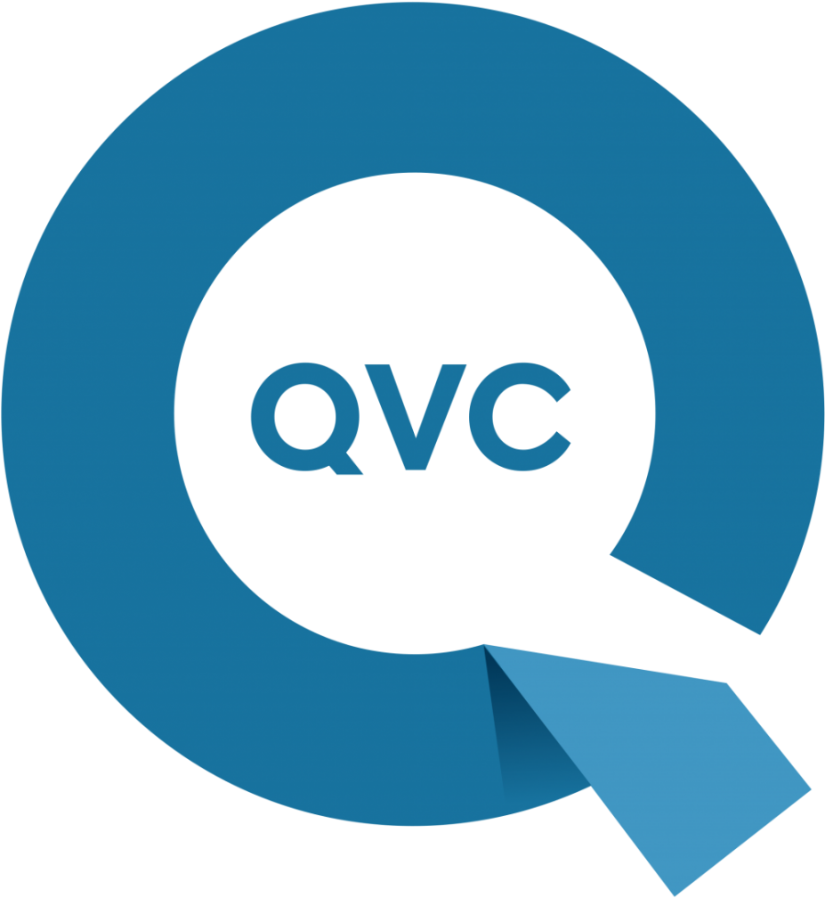 Play Video - Logo Qvc (948x1024), Png Download