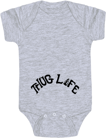 Thug Life Tattoo Baby Onesy - Taylor Swift Baby Onesies (484x484), Png Download