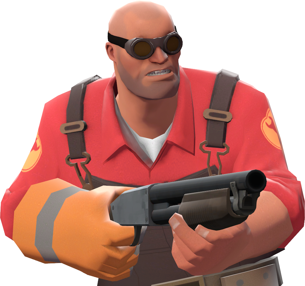 Engineer With The Texas Slim's Dome Shine Tf2 - Son I M Gonna Blow That Dumb Look (1019x958), Png Download