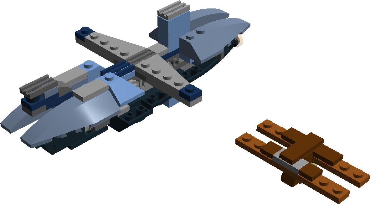 Original Lego Creation By Independent Designer - Mini Lego Star Wars Droid (1200x749), Png Download