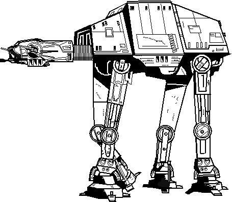 Svg Download Star Wars Free Clip Art Walt Disney - Star Wars Cartoon Ships (455x396), Png Download