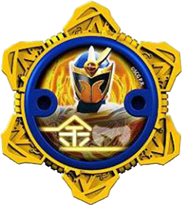 Solaris Knight Ninja Power Star - Power Rangers (660x727), Png Download