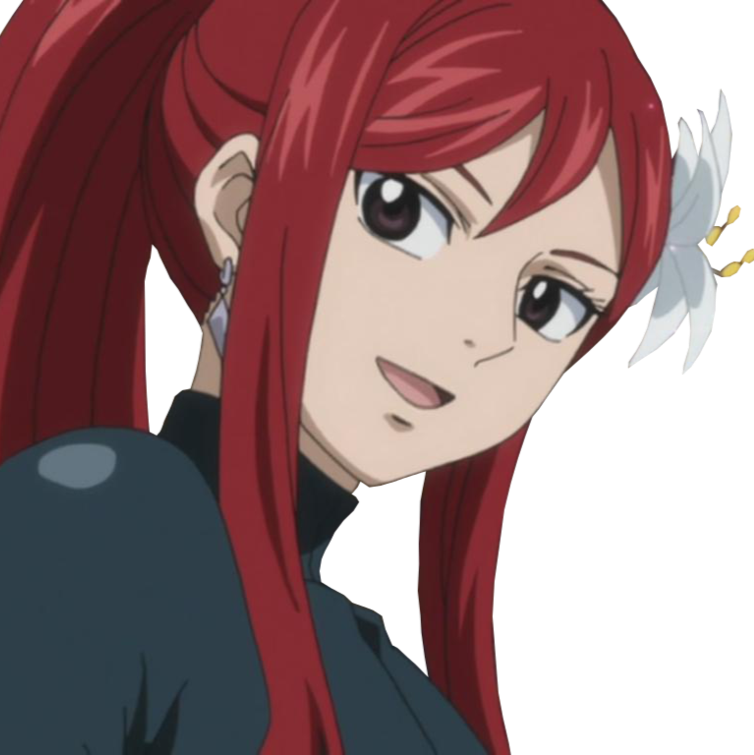 Photo - Erza Scarlet (530x531), Png Download