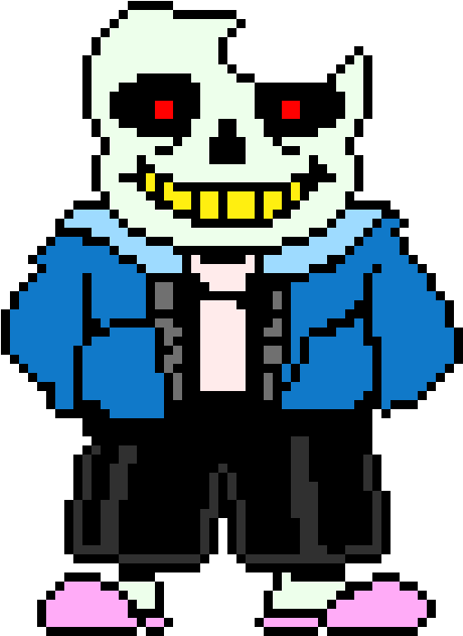 Image Freak Battle Undertale - Undertale Sans Pixel (576x770), Png Download