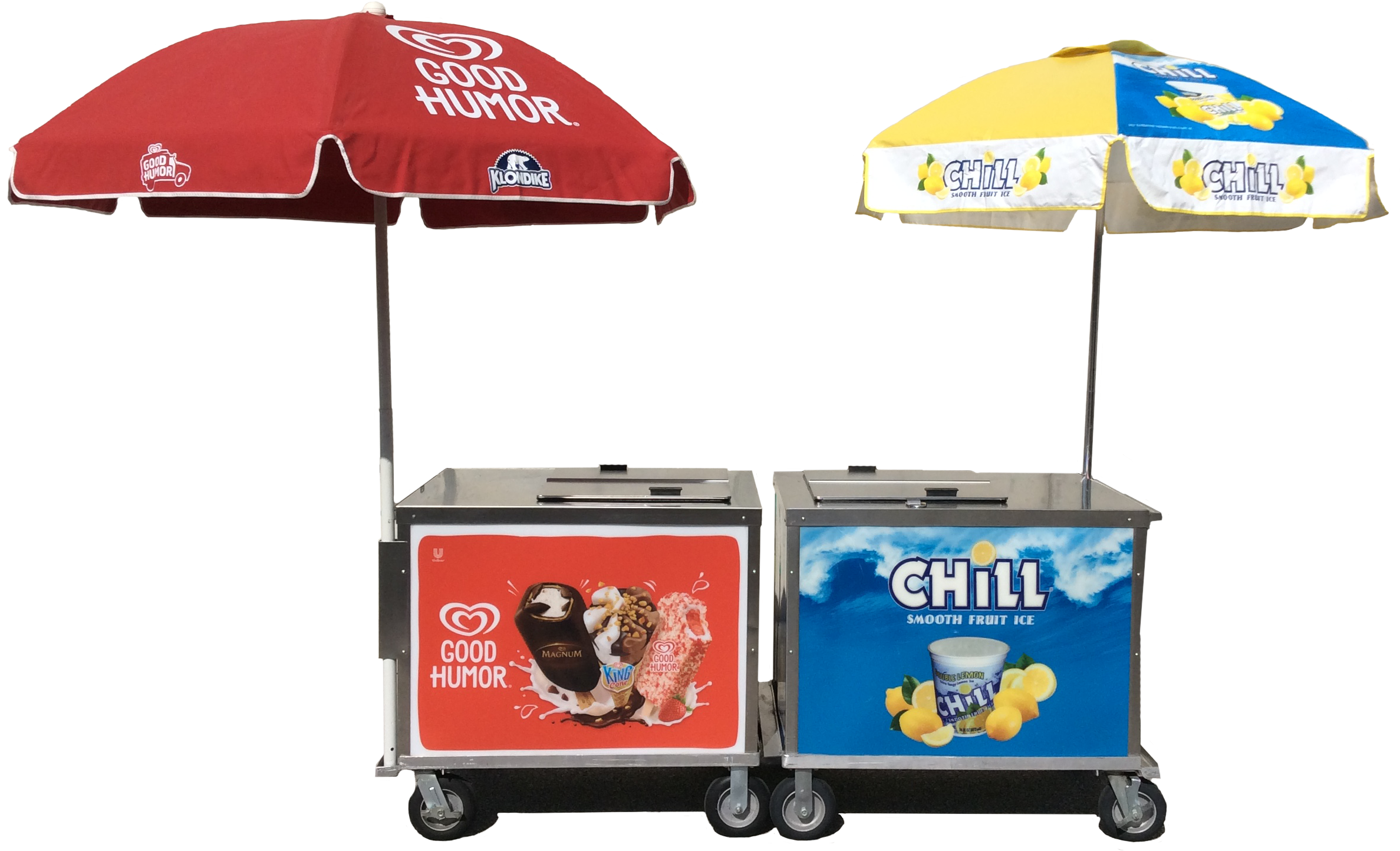 By Bringing In An Ice Cream Cart For The Day - Ice Cream Cart Png (2592x1936), Png Download