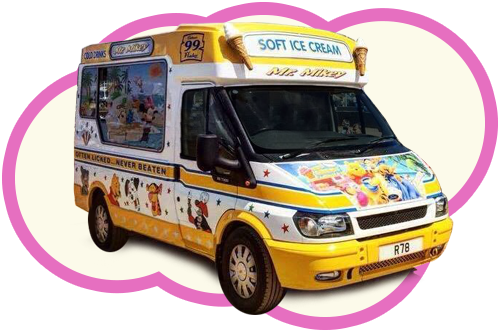 Ice Cream Van Hire Mr Wippy - Super Whippy Ice Cream Van (511x341), Png Download