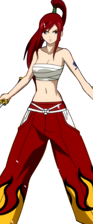 Image Image - Cosplaydiy Women's Dress Fairy Tail Erza Scarlet Costume (314x750), Png Download