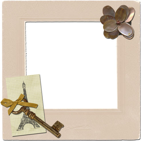 Frame,vintage Frames, - Paris Photo Frame Transparent (500x500), Png Download