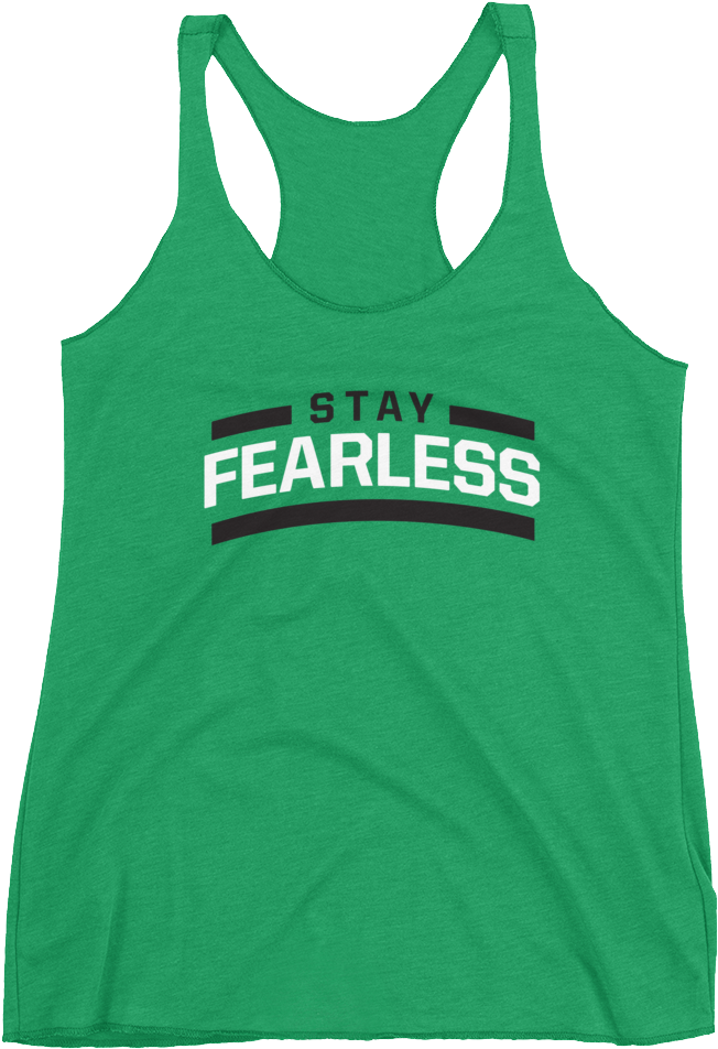 Nikki Bella "stay Fearless" Women's Racerback Tank - Nikki Bella Stay Fearless Wwe Drawstring Bag (1000x1000), Png Download