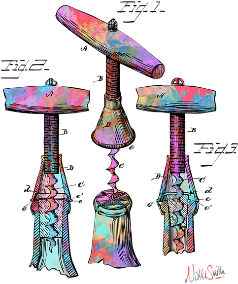 Click And Drag To Re-position The Image, If Desired - Wine (560x700), Png Download