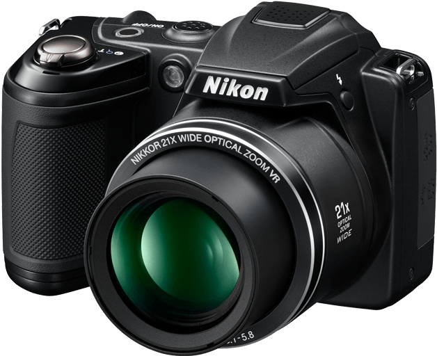 Coolpix L310 - Nikon Coolpix L120 (700x595), Png Download