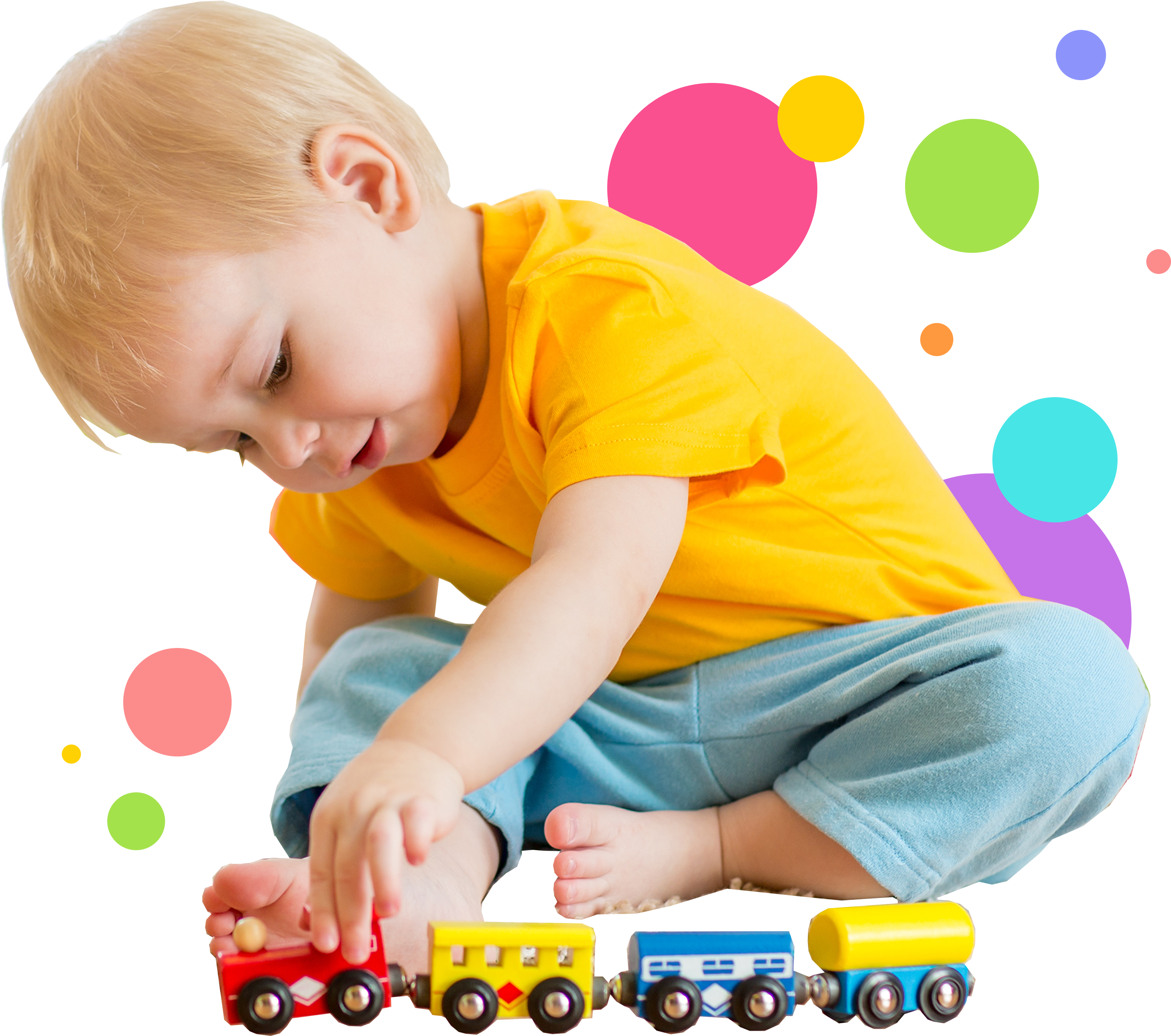 Download Kid Playing With Toys Png PNG Image with No Background