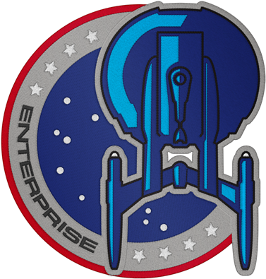 Star Trek - Enterprise - Uss Enterprise Tile Coaster (400x400), Png Download
