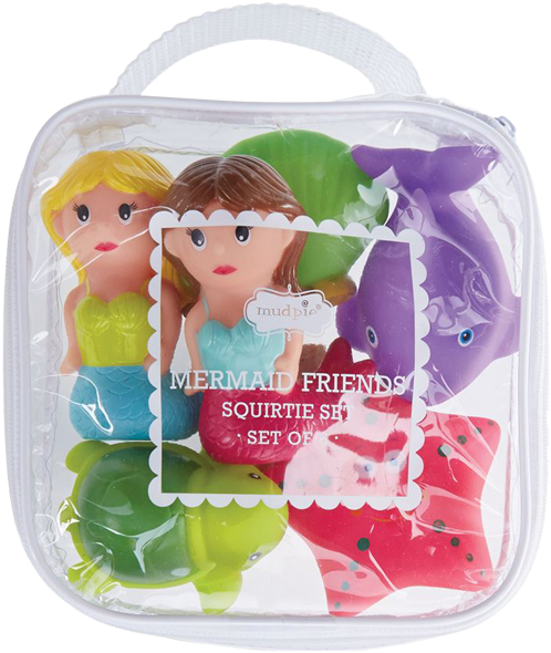 Mermaid Rubber Bath Toys - Bath Toy (600x600), Png Download
