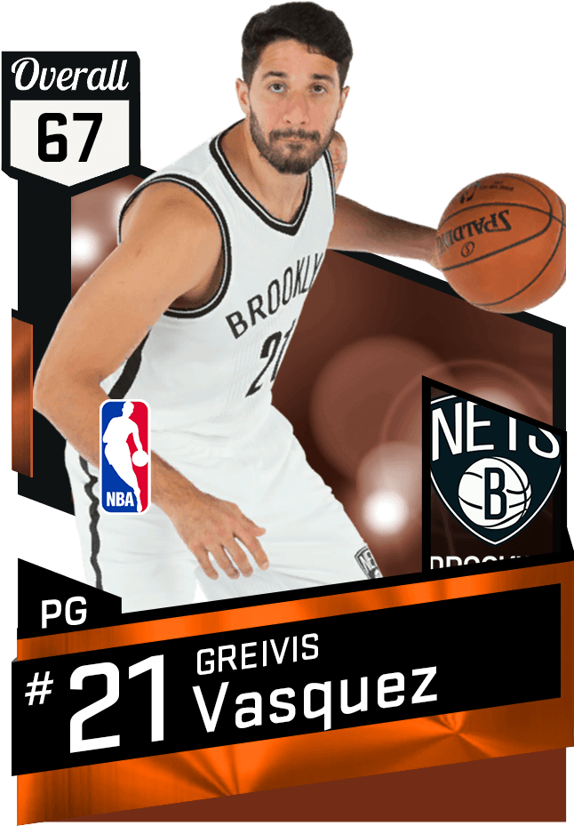 Greivis Vasquez - Greivis Vasquez Nba 2k17 (651x941), Png Download