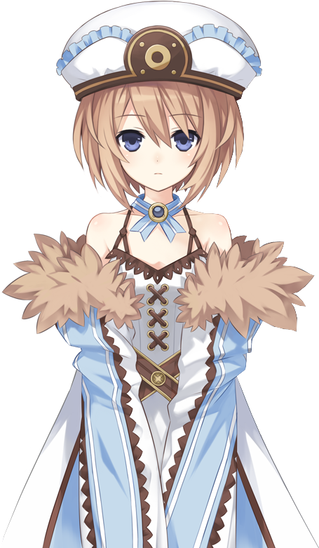 Rb1 Blanc - Neptune Hyperdimension Visual Chronicle (470x785), Png Download