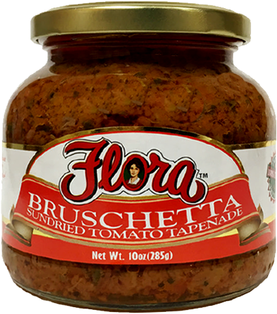 Sundried Tomato Tapenade - Flora Foods (600x600), Png Download