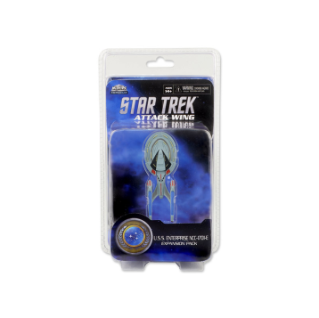 Star Trek Attack Wing Uss Enterprise-e Wave 8 (718x356), Png Download