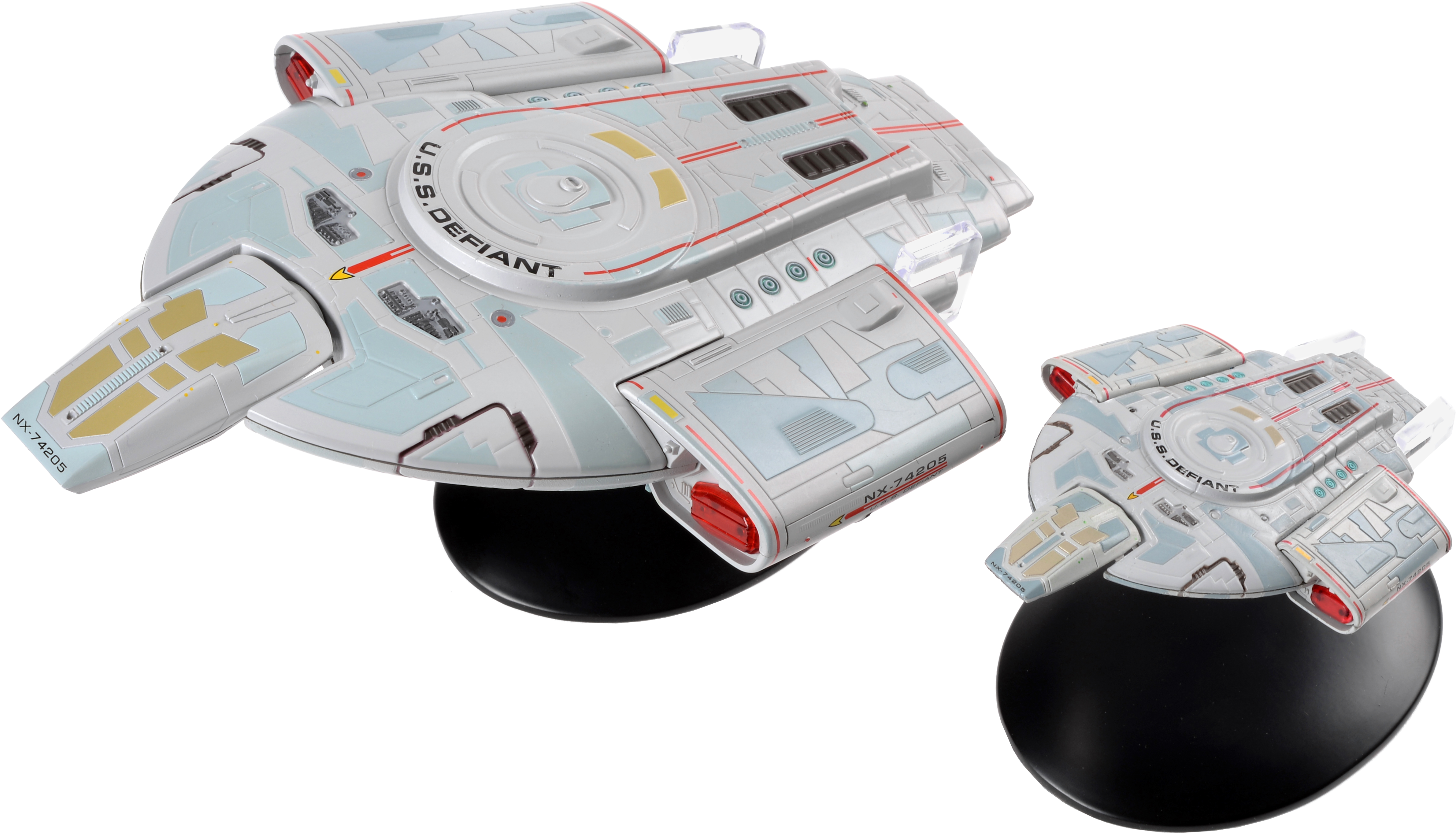 Xl Edition Uss Defiant - Star Trek (4807x2756), Png Download