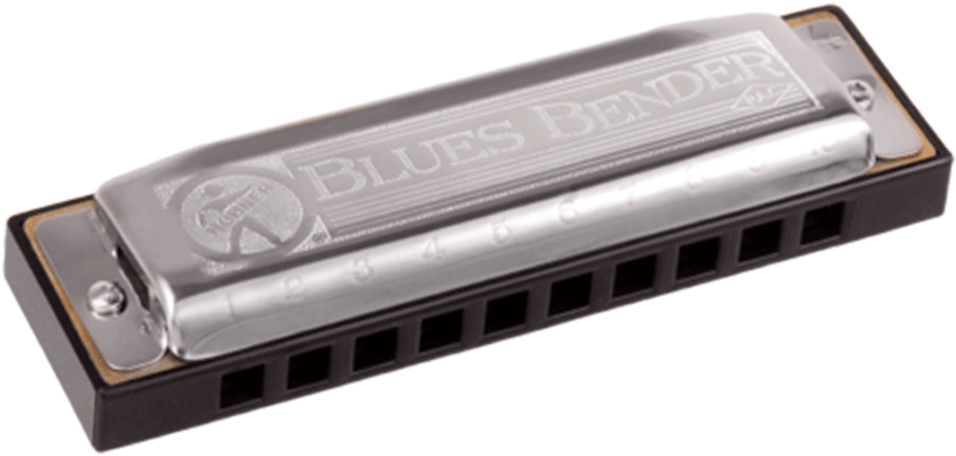 Hohner Enthusiast Series Blues Bender Harmonica - Hohner Blues Bender P.a.c. Blues Harmonica (1000x1000), Png Download