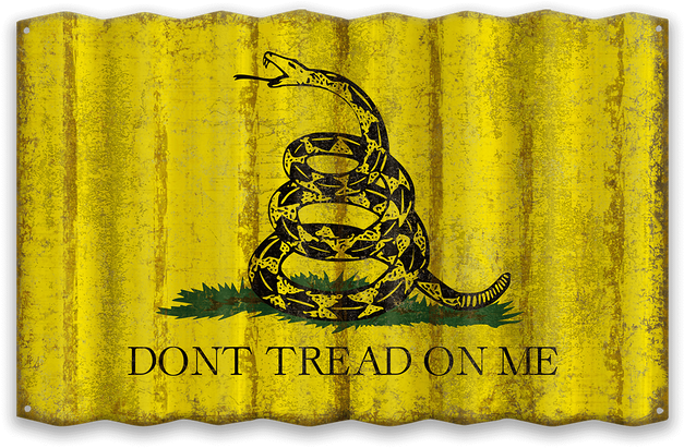 Gadsden Corrugated Flag - Gadsden Dont Tread On Me 2ftx3ft Nylon Flag 2x3 Made (730x730), Png Download