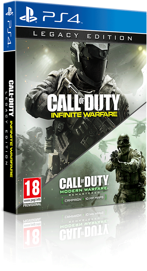 Call Of Duty - Call Of Duty Infinite Warfare Box (800x1040), Png Download