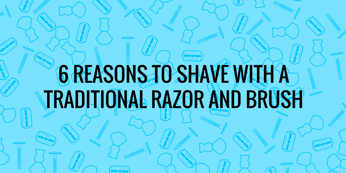 6 Reasons For Traditional Wet Shaving - Shaving (1200x600), Png Download