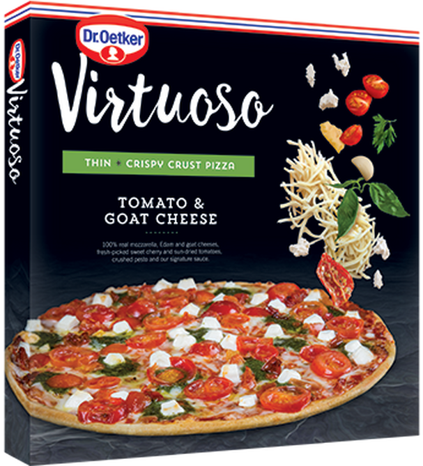 Dr Oetker Virtuoso Pizza (636x668), Png Download