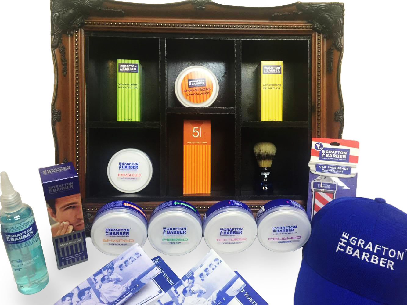 The Grafton Barber Sandalwood Aftershave, Shave Soap, - Bottle (1334x1000), Png Download