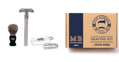 Classic Safety Razor Shaving Kit - Master Barber Classic Safety Razor Shaving Kit 1 Kit (400x400), Png Download