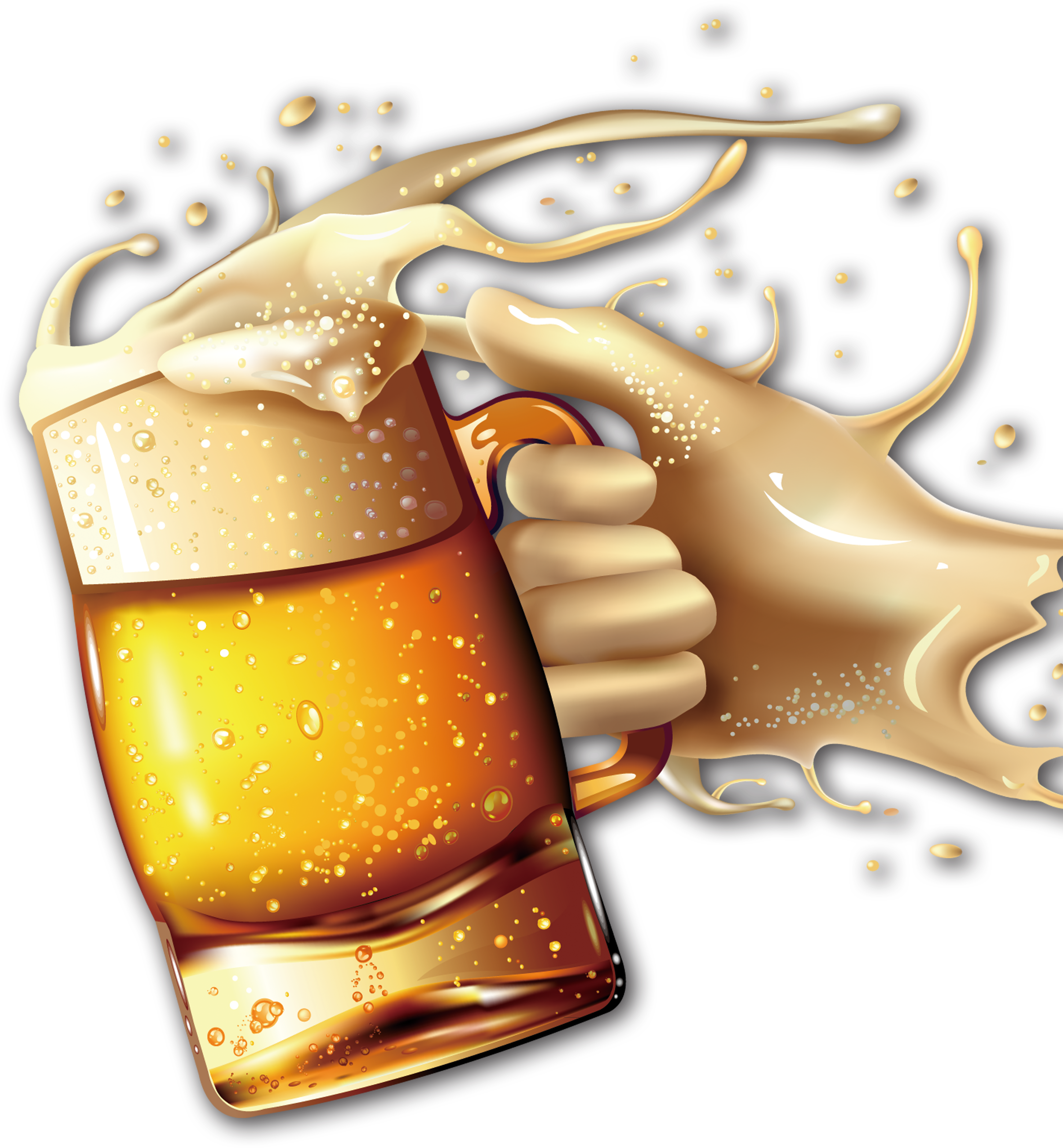 Free Beer Draught Beer - Beer Psd (4066x4724), Png Download