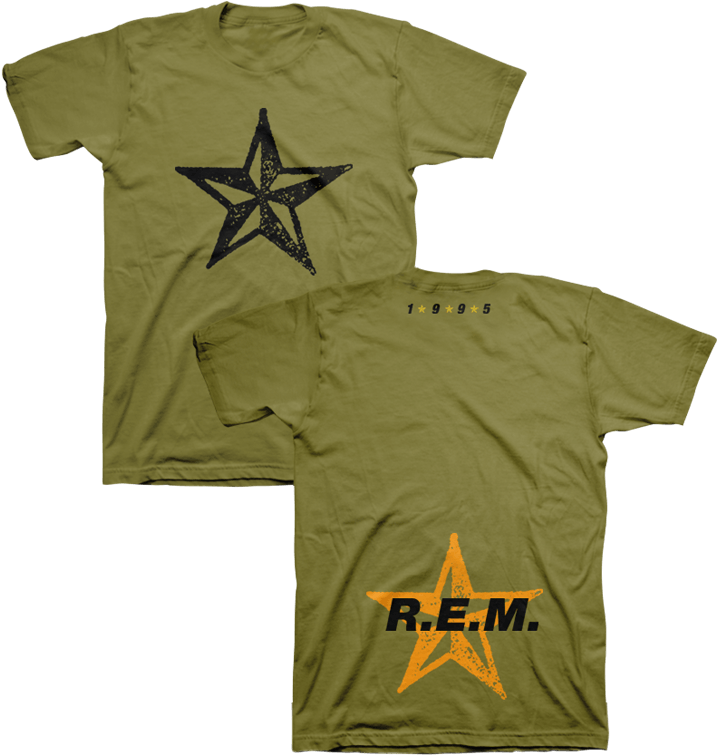 Star Throwback Tee - Rem Star T Shirt (800x800), Png Download