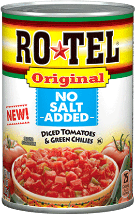 Zesty Pickings For Everyone - Diced Tomatoes With Green Chilies (500x500), Png Download