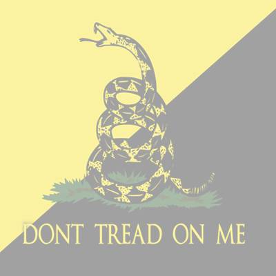 Don't Tread On Me - Dont Tread On Me Flag (400x400), Png Download