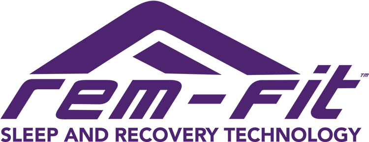 Rem-fit Sleep And Recovery Technology - Remfit Logo Png (749x296), Png Download