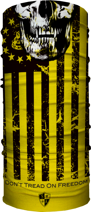 Usa Skull - Kerchief (1000x1000), Png Download