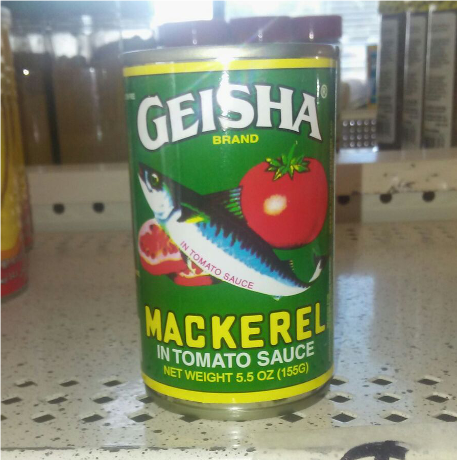 Mackerel Geisha - Geisha Mackerel In Tomato Sauce, 15 Oz (900x1600), Png Download