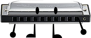 Harmonica (350x350), Png Download