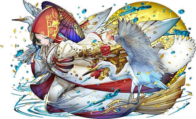 白鷺の嫁御寮・雷神 - June Bride Eschamali (640x388), Png Download