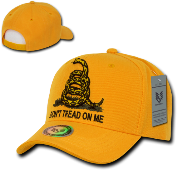 Rapid Dom Dont Tread On Me Gadsden Flag Baseball Caps (600x600), Png Download