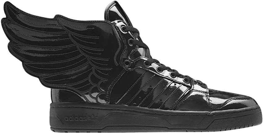 Adidas Js Wings 2.0 Black Flag Asap Rocky 2013 Mens (1000x1000), Png Download