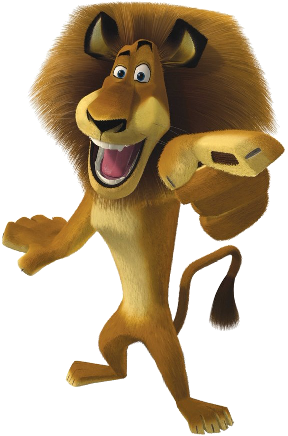 Madagascar And Shrek - Alex Madagascar (1280x960), Png Download