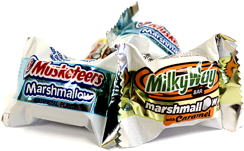 Bag For Fresh Candy - Milky Way Marshmallow Minis (500x500), Png Download