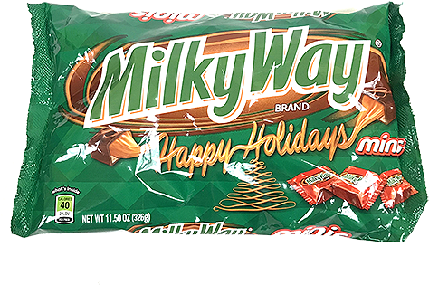 Milky Way Minis Holiday - Milky Way Fun Size Chocolate - 20.73 Oz Bag (500x500), Png Download