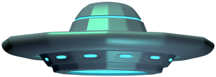 Ufo Alien Spaceship - Illustration (1280x720), Png Download