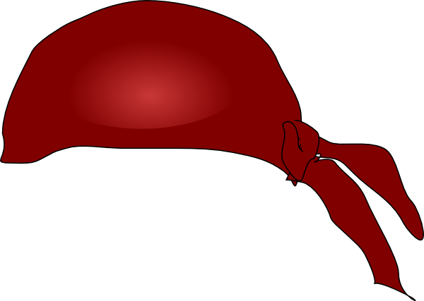 Bandanna Clip Art - Bandana Clipart Transparent Background (600x427), Png Download