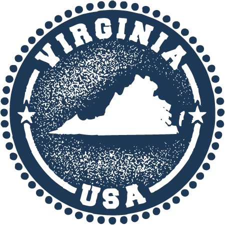 Virginia Tax Filing - State Stamp Png (450x450), Png Download