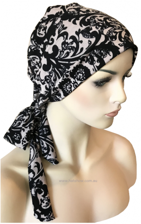 Chemo Cap With Ties - Bandana (450x450), Png Download
